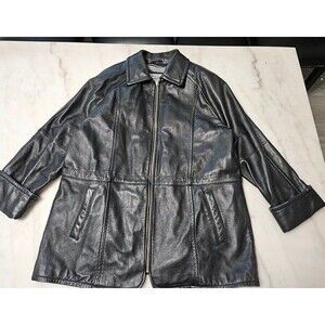 Vintage Pelle Studios Mens Vintage Leather Jacket, Size XL